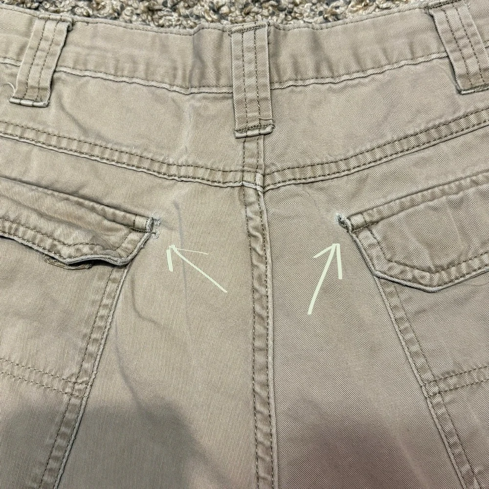 Wrangler Originals Cargo Shorts Men Khaki‎ Beige Utility Cotton Size 34